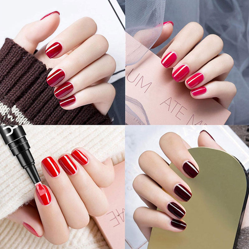 💅✨ 3-in-1 Kynsilakkakynä | Geelilakka ilman alus/päällyslakkaa | Nopea & Kestävä!