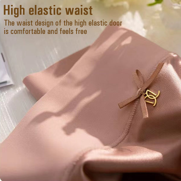 ( 🎁 2025 Nytår varmt salg 70% rabat🎁) Betal1 Få 2 (3pack) Premium Satin Antibakteriel Ice Silk Fugtabsorberende trusser