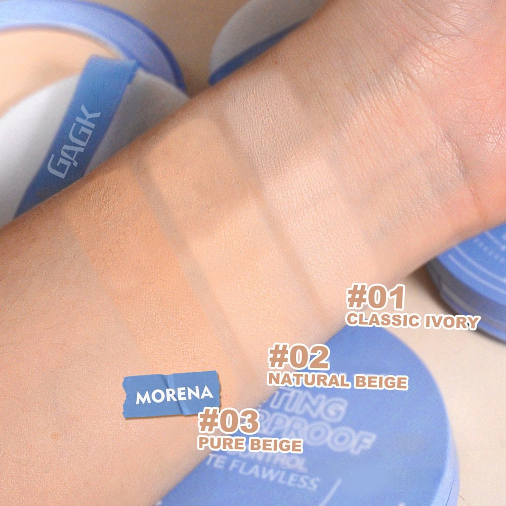 Matta täydellinen kompakti puuteri