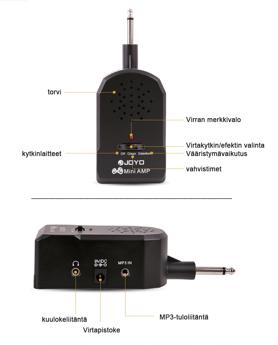 Kannettava sähkökitaran minikaiutin