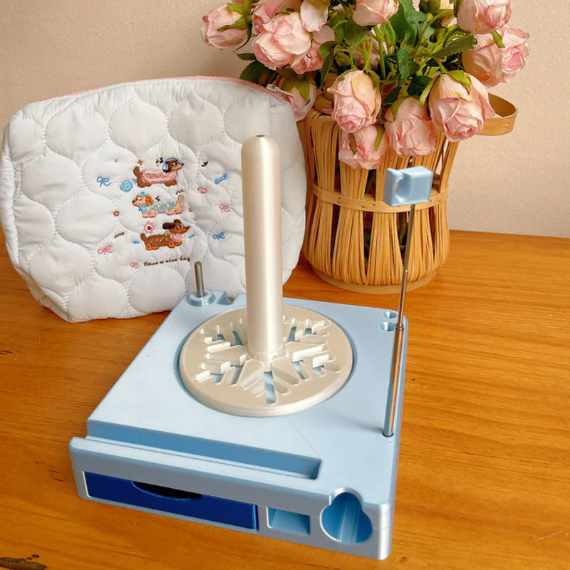 Shiny Portable Multi-purpose Yarn Spool Box