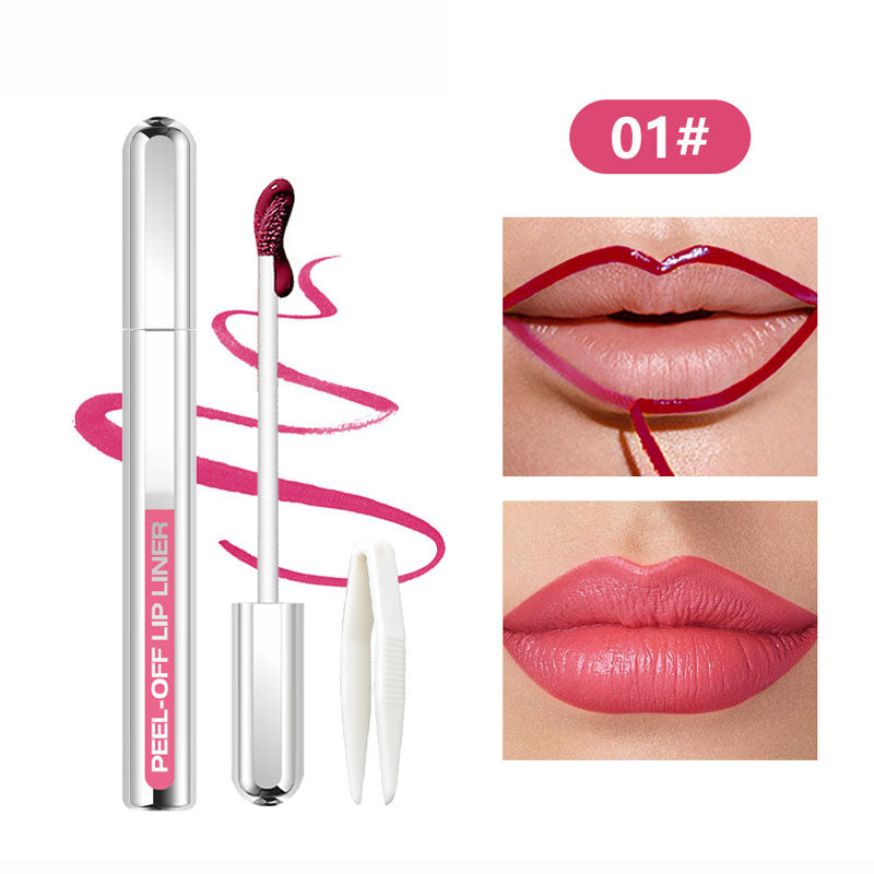 💋 Peel-Off Long-Lasting Lip Liner &Gloss