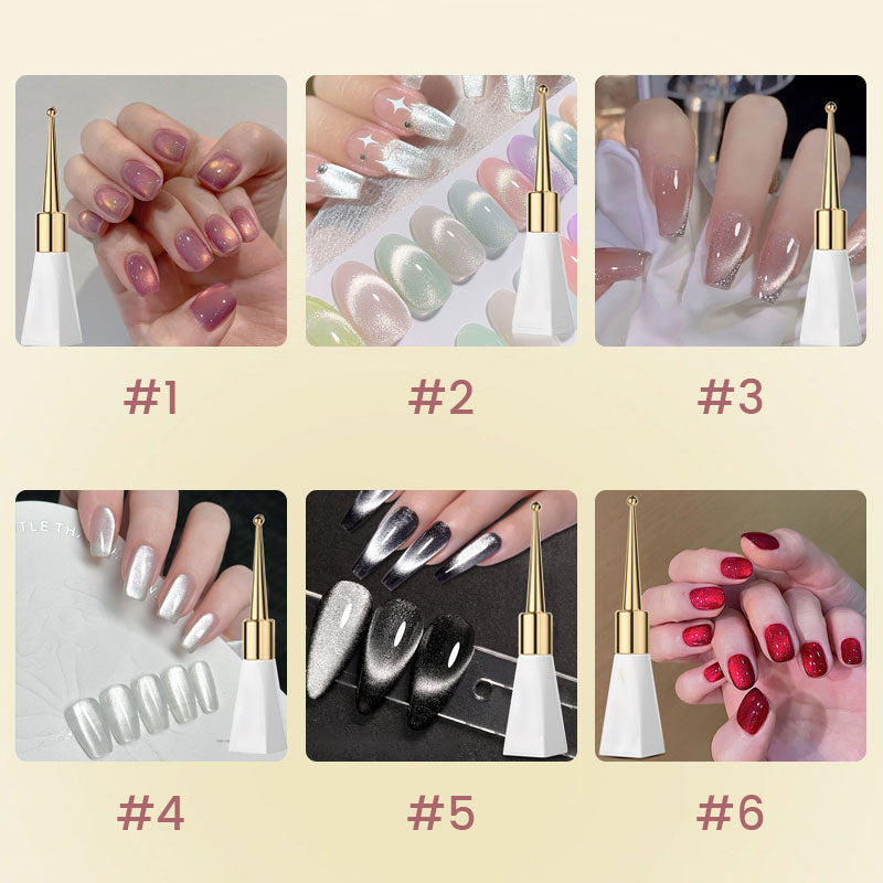 💖 [Spar Cat'S Eye Gel Small Bulb Nail Polish] - Pakollinen valinta vuoden 2024 uusiin manikyyritrendeihin💅.
