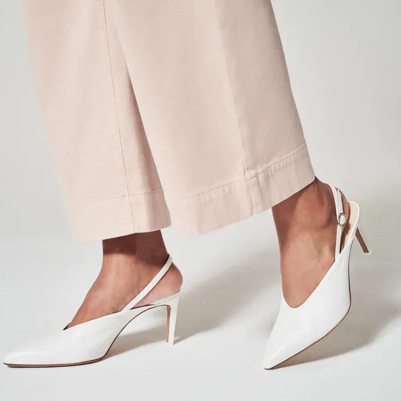 🔥2025 kuuma myynti🔥Stretch Twill leikatut leveälahkeiset housut