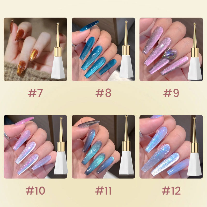 💖 [Spar Cat'S Eye Gel Small Bulb Nail Polish] - Pakollinen valinta vuoden 2024 uusiin manikyyritrendeihin💅.