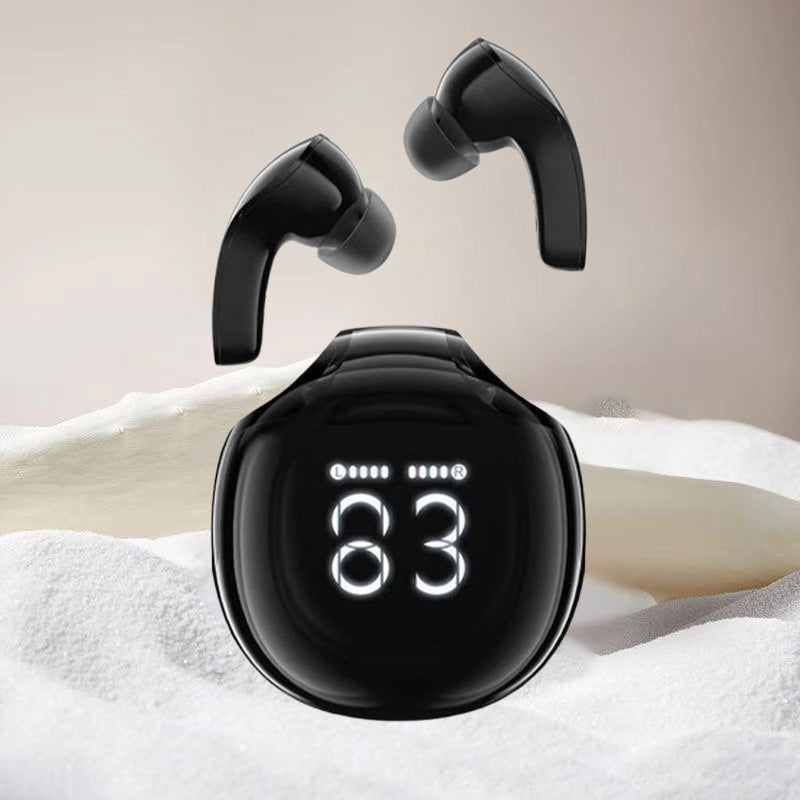 In-Ear pitkäikäinen digitaalinen näyttö Bluetooth-kuulokkeet