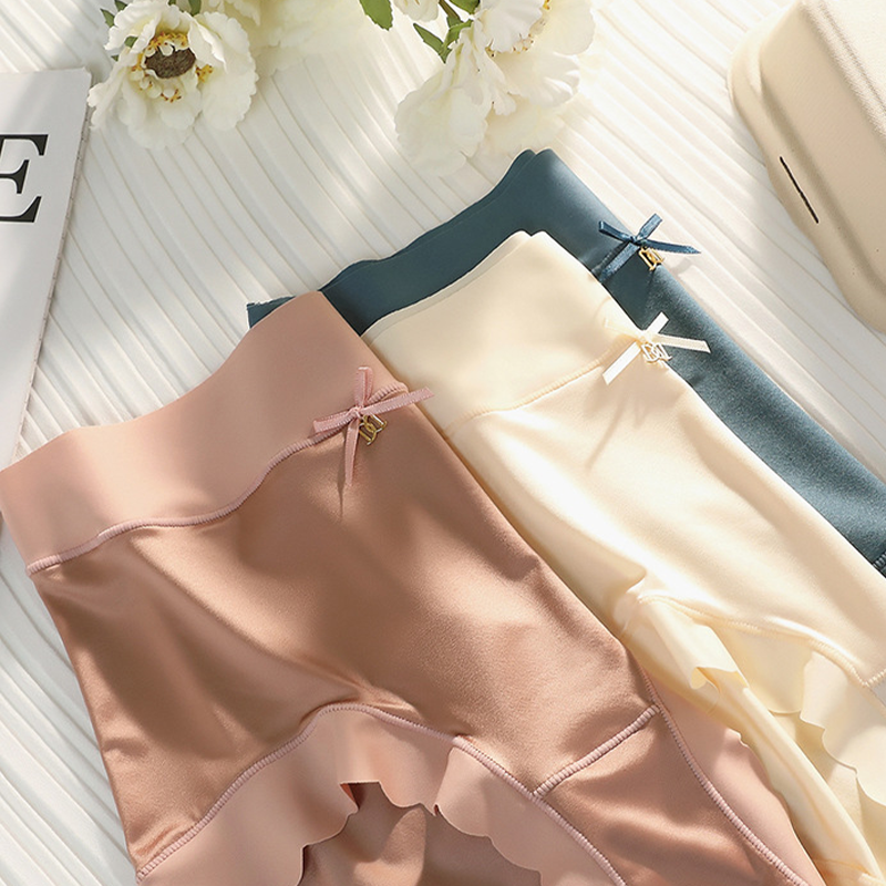 ( 🎁 2025 Nytår varmt salg 70% rabat🎁) Betal1 Få 2 (3pack) Premium Satin Antibakteriel Ice Silk Fugtabsorberende trusser