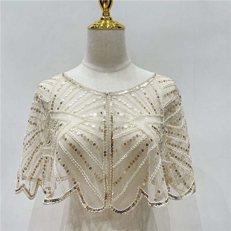 🎀2025 Uusi saapuminen✨Party Pitsi paljettihuivi