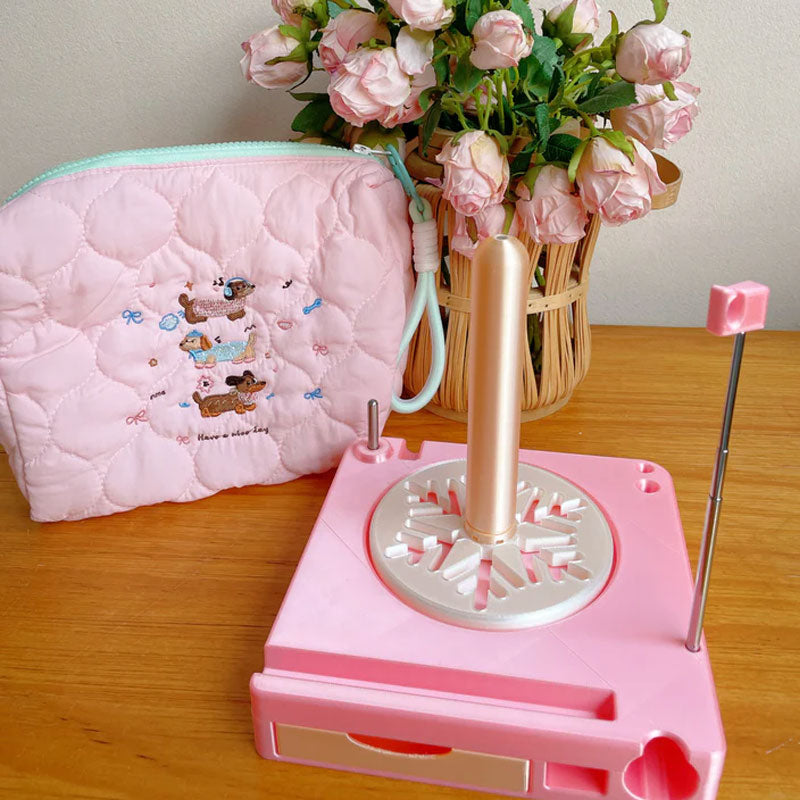 Shiny Portable Multi-purpose Yarn Spool Box