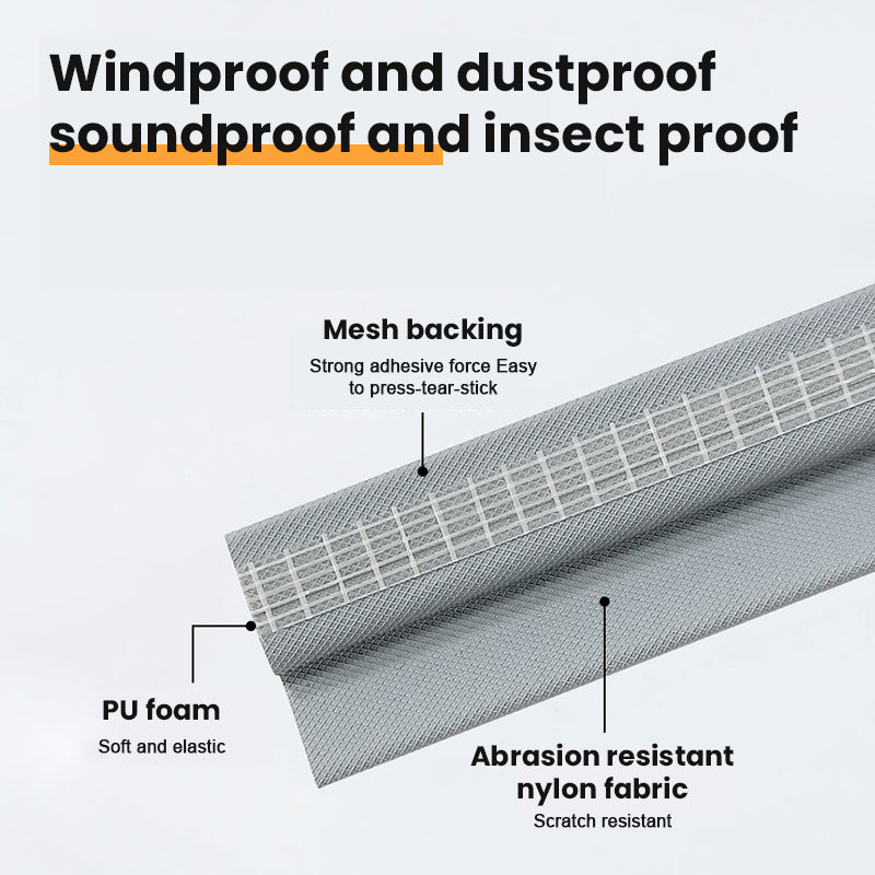 Itseliimautuvat liukuovien ja -ikkunoiden tiivisteet