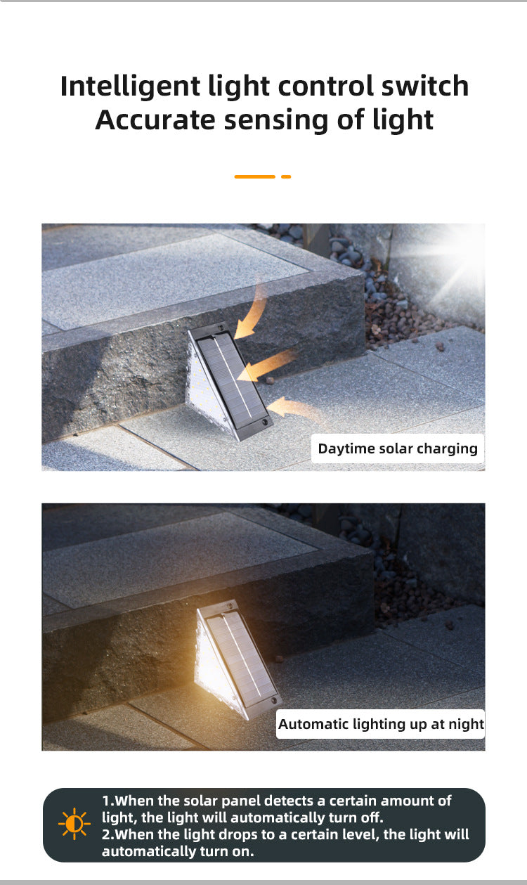 ⏰Limited Time Sale: 47%OF🌟Solar stair lighting