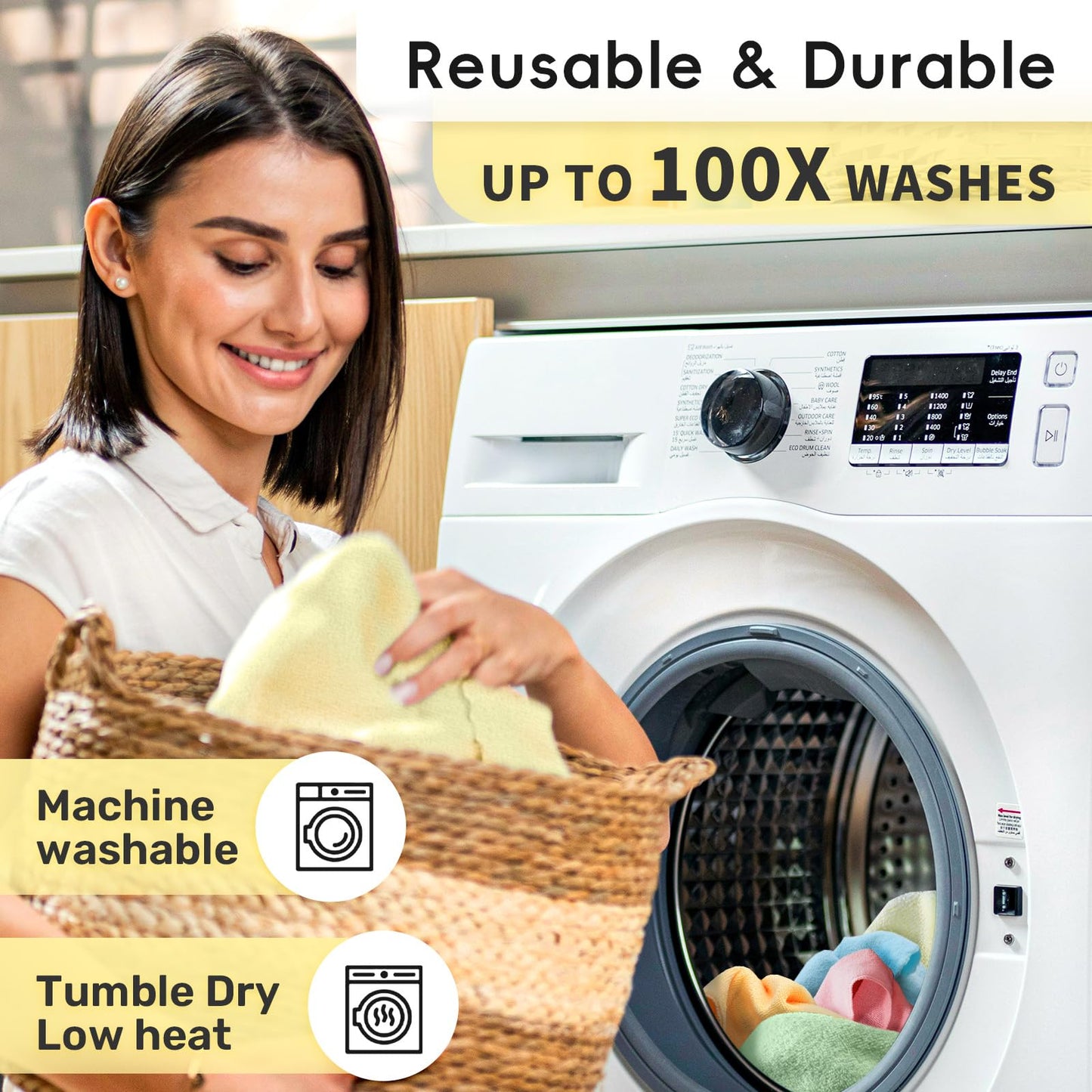 🧼🌀 Mikrokuituliinarullat