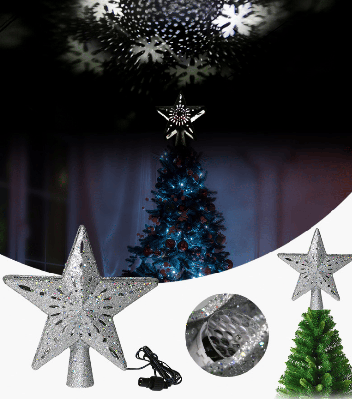 🎄Joulu -49% alennus🎅Lumimyrsky Pentagram-projektorilamppu