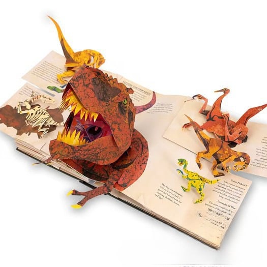 ⏰Viikoittainen erikoistarjous: 60 % alennu🦖Encyclopédie 3D Prehistorica Dinosaurukset📙HARDCOVE