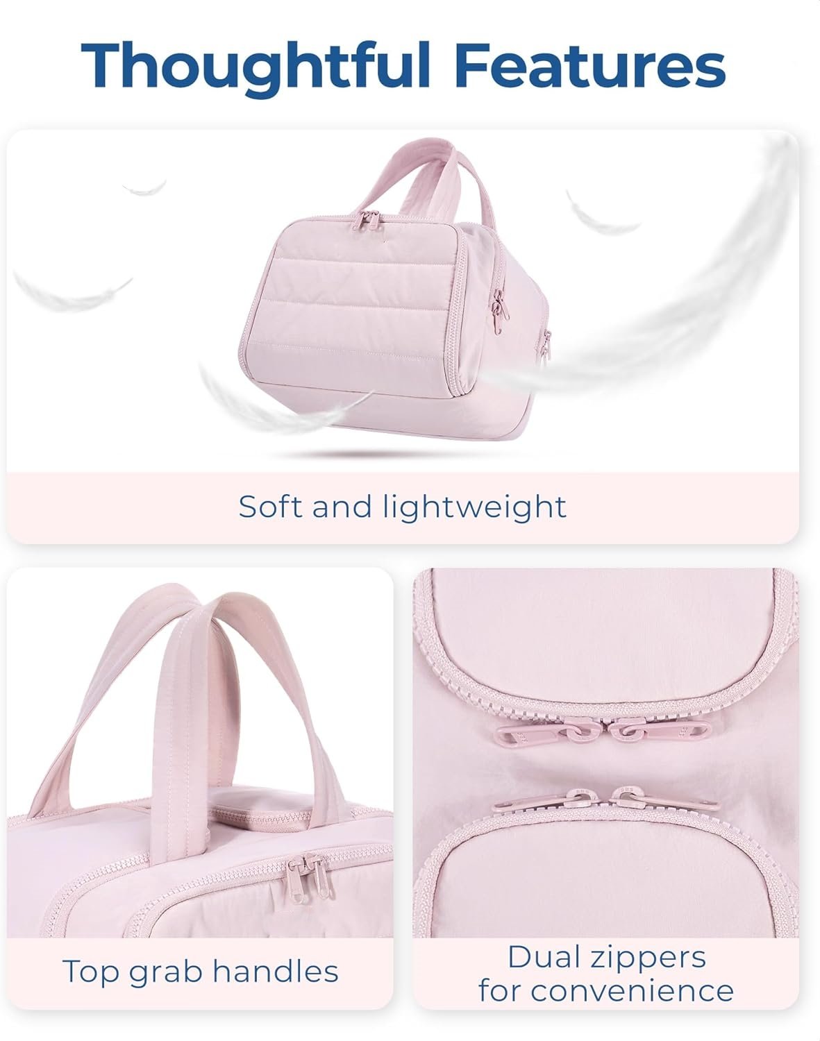 Suuri leveä matkameikkipussi