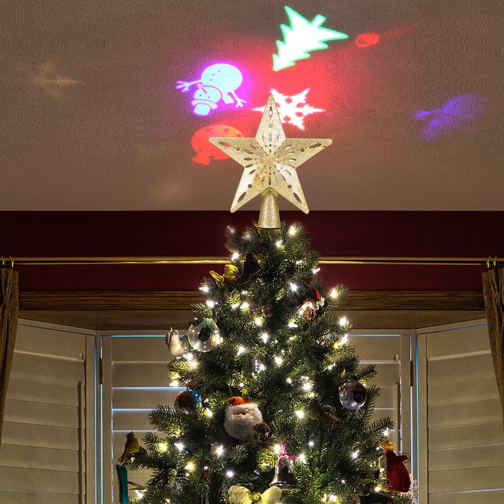 🎄Joulu -49% alennus🎅Lumimyrsky Pentagram-projektorilamppu