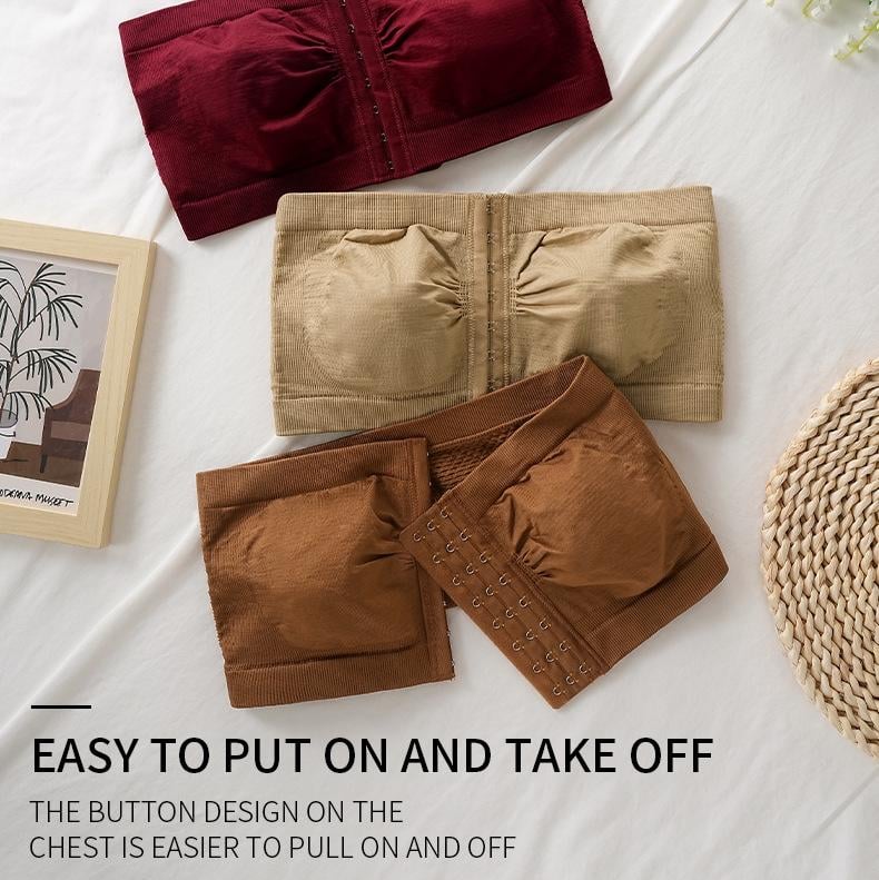 ⏰Wekelijkse speciale aanbieding: Koop 2, krijg 1 grati🎁Grote beugelbeha met ademende sluiting aan de voorkant