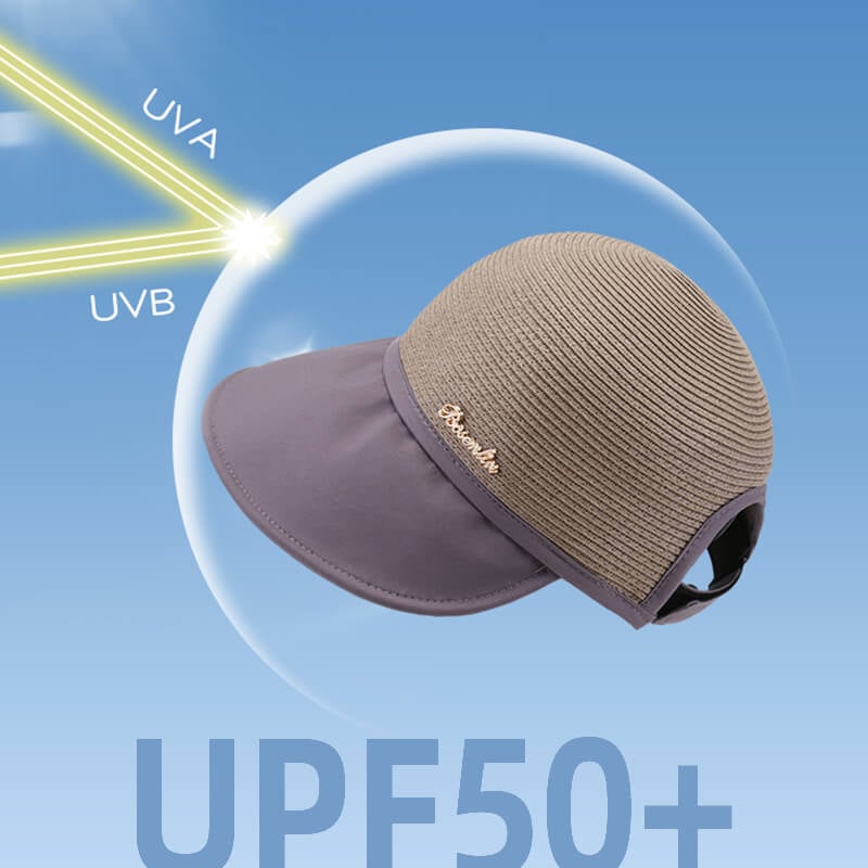 ☀️Suurikokoinen naisten aurinkohattu kesällä