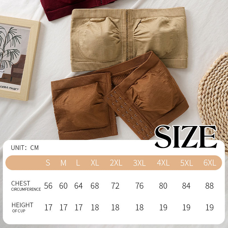 ⏰Wekelijkse speciale aanbieding: Koop 2, krijg 1 grati🎁Grote beugelbeha met ademende sluiting aan de voorkant