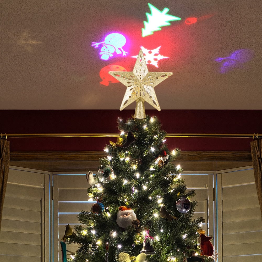 🎄Joulu -49% alennus🎅Lumimyrsky Pentagram-projektorilamppu