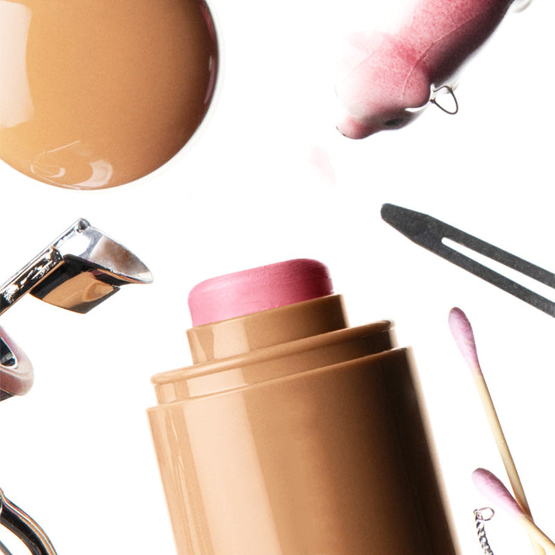 Monipuolinen pitkäkestoinen sileä poskipunatikku/Multifunctional long-lasting smooth blush stick